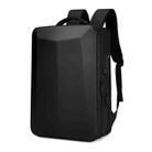 ABS Hard Shell Gaming Computer Backpack, Color: 15.6 inches (Black) - 1