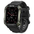 SATM M1 Outdoor Waterproof Bluetooth Smart Watch(Black) - 1