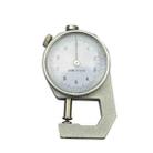 0-10mm Dial Thickness Gauge Leather Paper Thickness Meter Tester, Model: Pointed Head - 1