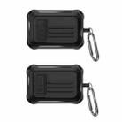 2pcs Bluetooth Earphone Storage Dust Cover For Sony WF-1000XM4(Black) - 1