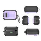 2pcs Bluetooth Earphone Storage Dust Cover For Sony WF-1000XM4(Purple) - 2