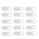 15 PCS Mobile Computer Front Camera Privacy Protection Cover(White) - 1