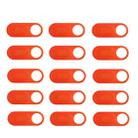 15 PCS Mobile Computer Front Camera Privacy Protection Cover(Red) - 1