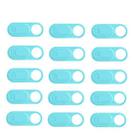 15 PCS Mobile Computer Front Camera Privacy Protection Cover(Blue) - 1