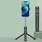 Integrated Reinforcement Keel Live Desktop Bluetooth Mobile Selfie Stick(Black) - 1