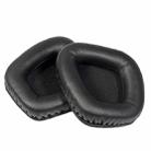 2 PCS Replacement Earpads for Corsair Void Pro Elite,Style: Black Protein Leather  - 1