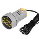 SINOTIMER -20-199 Degrees Celsius Small Temperature Display Indicator(ST16C-05 Yellow) - 1