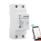 SINOTIMER TM607 Intelligent Wifi Timer Mobile App Home Rail Remote Control Time Switch 80A 85-300V - 1