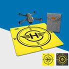 Outdoor Aerial Photography Double-sided Landing Pad For DJI Mavic 3 / Air 2 / Air 2S(Yellow + Black) - 2