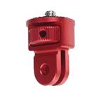 1/4 Inch Screw Converter Tripod Adapter for Sport Camera(Red) - 1