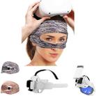 VR Eye Mask Elastic Breathable Sweat-absorbing Headband Non-slip Head-mounted Mask(Orange) - 5