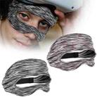 VR Eye Mask Elastic Breathable Sweat-absorbing Headband Non-slip Head-mounted Mask(Orange) - 6