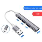 2 PCS Multifunctional Expanded Docking, Spec: USB 3.0 (Silver) - 3