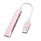 2 PCS Multifunctional Expanded Docking, Spec: USB 3.0 (Pink) - 1