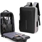 Men Business Shoulder USB External Interface Computer Bag, Color: 8001 Gray - 1