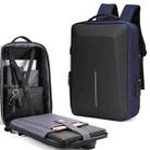 Men Business Shoulder USB External Interface Computer Bag, Color: 8001 Blue - 1