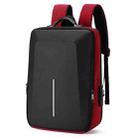 Hard Shell Backpack Alloy Frame Anti-Theft Computer Bag For Men, Color: 8003 Red - 1