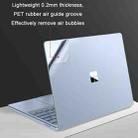 JRC 4 in 1 Top Cover Film + Full Support Film + Bottom Cover Film + Touch Film for Surface Laptop Go 12.4(Bright Platinum) - 5