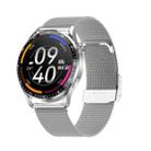 HD2 1.32 Inch Heart Rate Detection Smart Watch(Silver + Steel) - 1