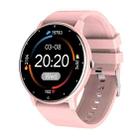 ZL02 Heart Rate Monitoring Pedometer Smart Watch(Pink) - 1