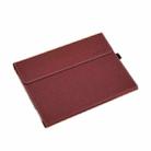 All-Inclusive Drop Case For Microsoft Surface Pro 8, Color: TPU Soft Shell Wine Red - 1