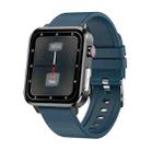 LOANIY E86 1.7 Inch Heart Rate Monitoring Smart Bluetooth Watch, Color: Blue - 1