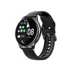 Wearkey Y22 1.32 Inch Bluetooth Calling Smart Watch with Rotary Button(Black) - 1