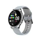 Wearkey Y22 1.32 Inch Bluetooth Calling Smart Watch with Rotary Button(Silver Gray) - 1