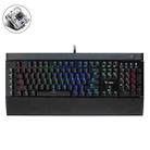 Rapoo V820 109 Keys RGB Backlit Office and Home Mechanical Keyboard(Black Shaft) - 1