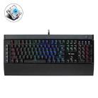 Rapoo V820 109 Keys RGB Backlit Office and Home Mechanical Keyboard(Blue Shaft) - 1