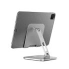 SSKY X22 Metal Folding Desktop Mini Portable Tablet Stand, Size: Large , Color: Silver - 1