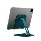 SSKY X22 Metal Folding Desktop Mini Portable Tablet Stand, Size: Large , Color: Green - 1