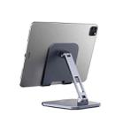 SSKY X22 Metal Folding Desktop Mini Portable Tablet Stand, Size:Large , Color: Gray - 1