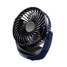 Desktop USB Fan Charging Mini Portable Fan 2000mAh (Blue) - 1