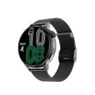 Wearkey DT4+ 1.36 Inch HD Screen Smart Call watch with NFC Function, Color: Black Steel - 1