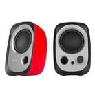 2 PCS Edifier R12U Subwoofer Mobile Phone Mini Desktop Computer USB Audio(Red) - 1