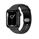 KU3 Meta 1.81 Inch Health Monitoring Smart Watch with NFC/Payment Function(Black) - 1