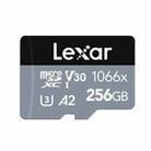 Lexar LKSTF1066X High-Speed TF Card Motion Camera Surveillance Recorder Memory Card, Capacity: 256GB - 1