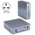 HC470 19-In-1 Laptop Docking Station Dual Monitor for M1 MacBook Pro/Air , UK Plug - 1