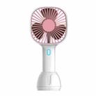 Portable Office Desk Handheld Mini USB Charged Fan(Pink) - 1