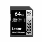 Lexar 1066X SLR Mirrorless Camera High Speed SD Card, Capacity: 64GB - 1
