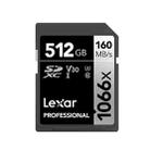 Lexar 1066X SLR Mirrorless Camera High Speed SD Card, Capacity: 512GB - 1