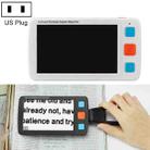 5.0 inch Portable HD Electronic Vision Aid Low Vision Magnifying Glass Reader, US Plug(White) - 1