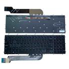 US Version Keyboard For Dell Inspiron 15-7566 5567 7567 5565 5570 7577 P65F(Blue with Backlight) - 1