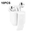 10 PCS Portable Headset Waist Hanging Protective Cover, Suitable For AirPods 2(White) - 1