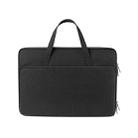 ST13 Waterproof and Wear-resistant Laptop Bag, Size: 13.3 inches(Mysterious Black) - 1