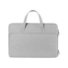 ST13 Waterproof and Wear-resistant Laptop Bag, Size: 14.1-15.4 inches(Elegant Gray) - 1