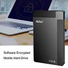 Netac K218 High Speed 2.5 Inch Software Encrypted Mobile Hard Drive, Capacity: 2TB - 6