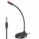 F12 Metal Hose Meeting Desktop Microphone, Spec: 3.5 Version (Black) - 1