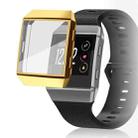 2 PCS Watch Full Coverage Silicone Case For Fitbit Ionic, Color: Gold - 1